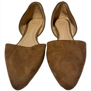 Brown Ballet Flats Size: 9